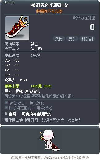 Cursed Kaiserium Tooltip