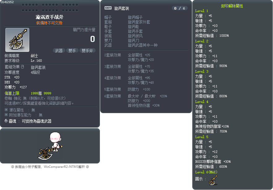 漩涡双手战斧 Tooltip