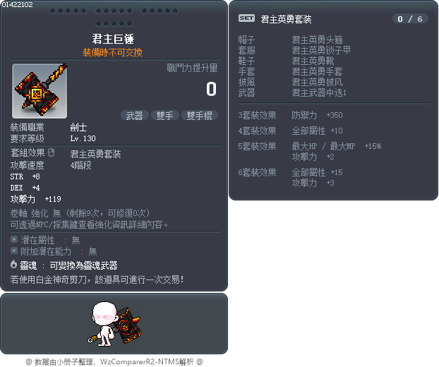 君主巨锤 Tooltip