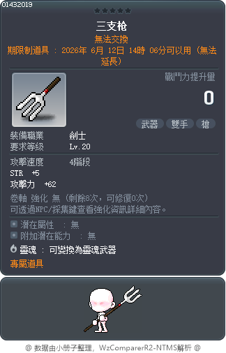 三支枪 Tooltip