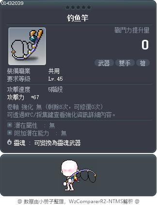 釣魚杆 Tooltip