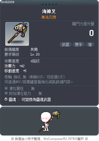 海神叉 Tooltip