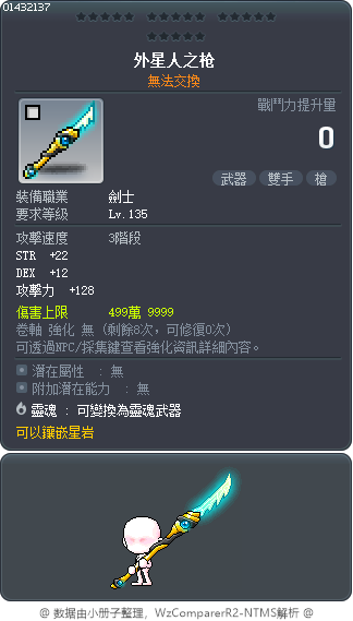外星人之枪 Tooltip
