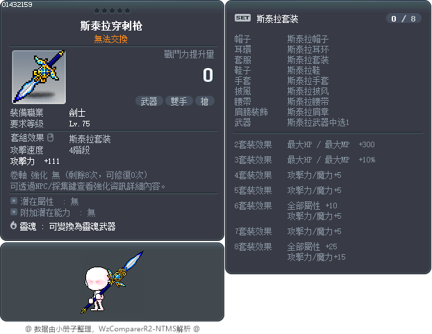 斯泰拉穿刺枪 Tooltip