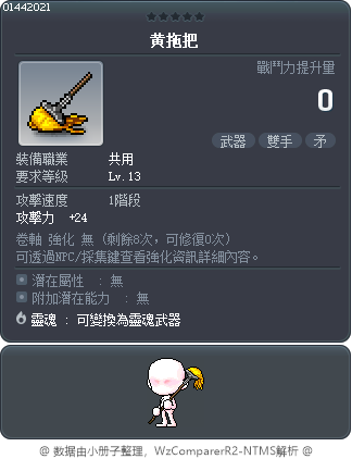 黄拖把 Tooltip