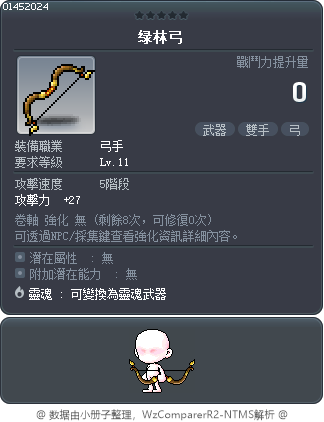 绿林弓 Tooltip