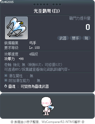 光圣鹞弩(白) Tooltip
