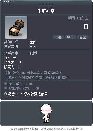 朱矿斗拳 Tooltip