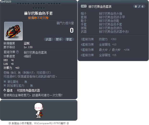 赫尔巴斯血色手套 Tooltip
