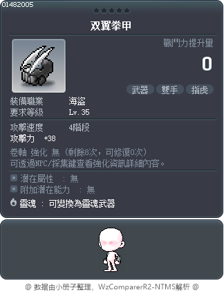 双翼拳甲 Tooltip