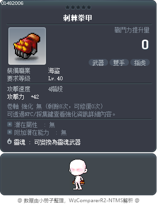 尼奧札德毀滅拳套 Tooltip