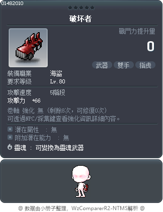 破坏者 Tooltip