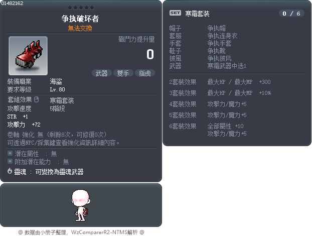争执破坏者 Tooltip