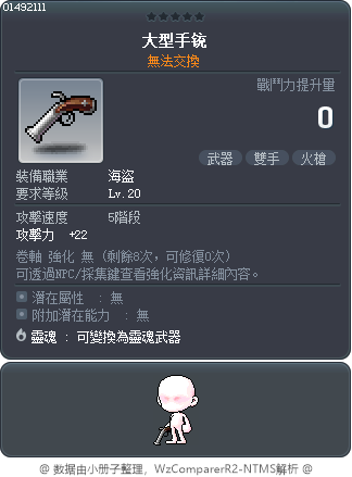 格蘭德火槍 Tooltip
