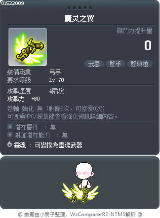 魔灵之翼 Tooltip