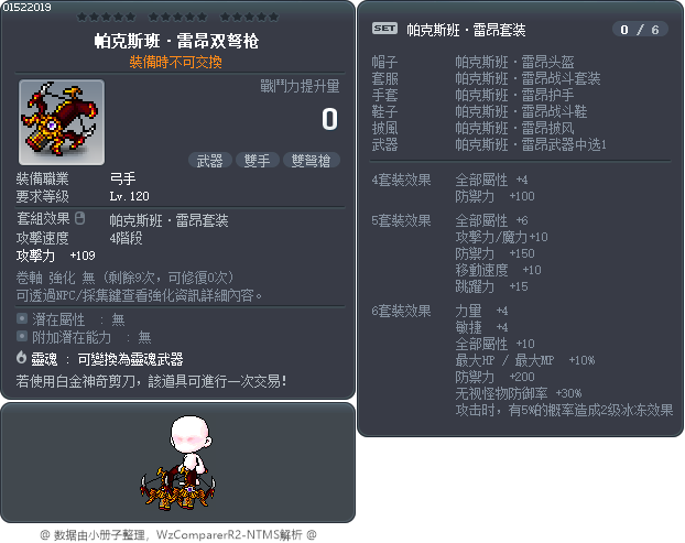 帕斯凡雷恩雙弩槍 Tooltip