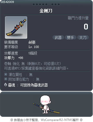 金刚刀 Tooltip