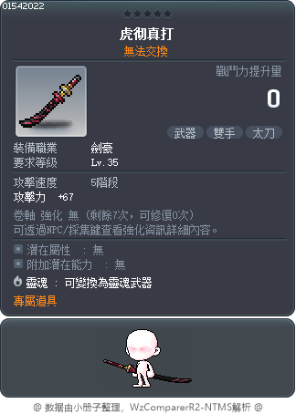 虎彻真打 Tooltip