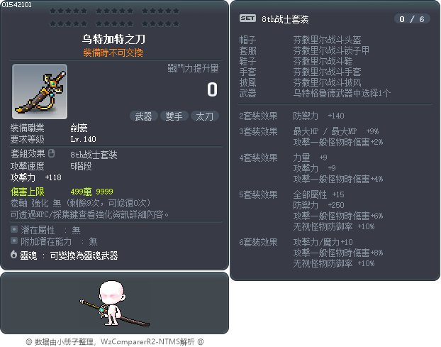 烏特卡勒德太刀 Tooltip