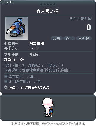 食人魔之握 Tooltip