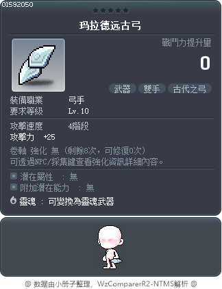 玛拉德远古弓 Tooltip
