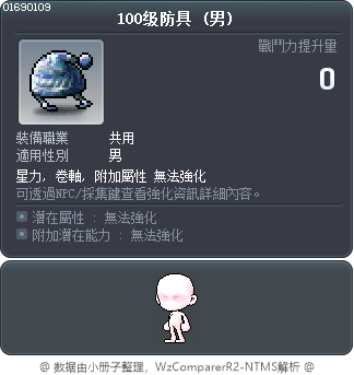 100级防具 Tooltip
