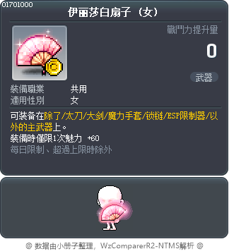 伊丽莎白扇子 Tooltip