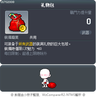 礼物包 Tooltip