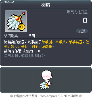 羽扇 Tooltip