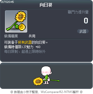 向日葵 Tooltip