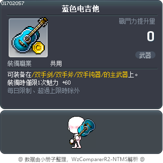 蓝色电吉他 Tooltip
