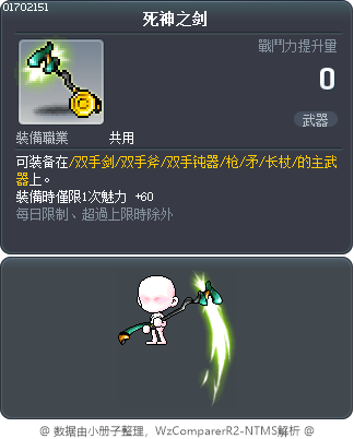 死神之剑 Tooltip