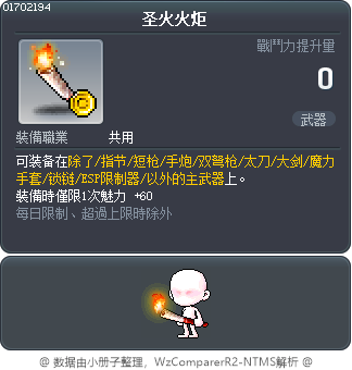圣火火炬 Tooltip