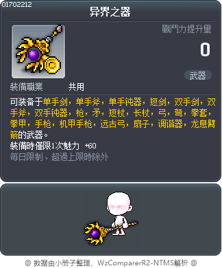异界之器 Tooltip