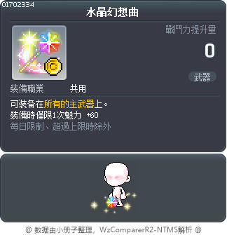 水晶幻想曲 Tooltip