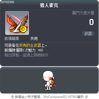 猎人霍克 Tooltip