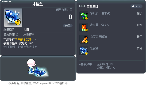 冰鲨鱼 Tooltip