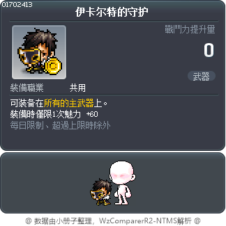 伊卡尔特的守护 Tooltip