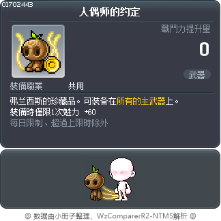 人偶师的约定 Tooltip