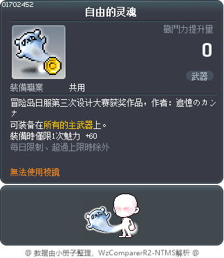自由的灵魂 Tooltip