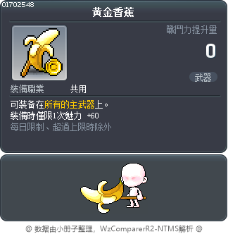 黄金香蕉 Tooltip
