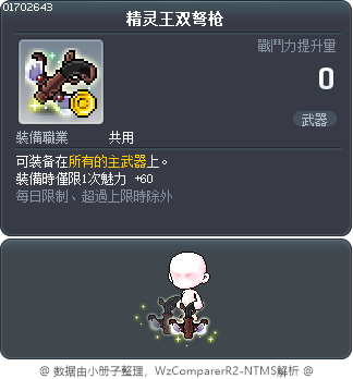 精灵王双弩枪 Tooltip