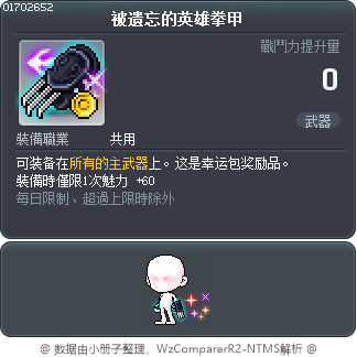 被遗忘的英雄拳甲 Tooltip