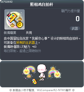 照相鸡自拍杆 Tooltip