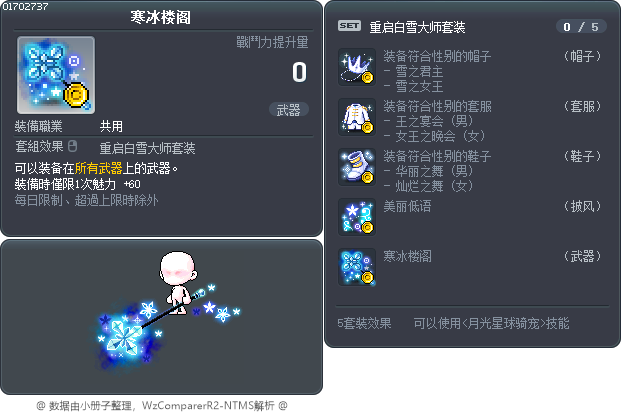 寒冰楼阁 Tooltip