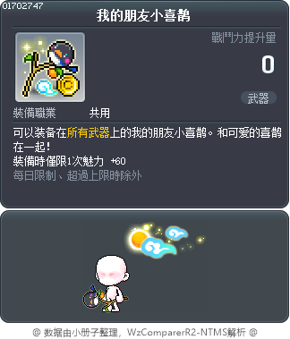 我的朋友小喜鹊 Tooltip