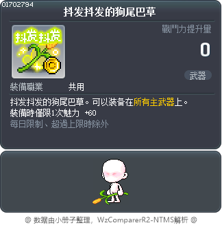 抖发抖发的狗尾巴草 Tooltip