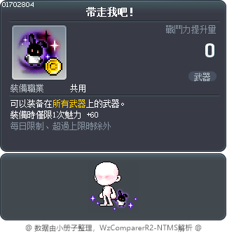 带走我吧！ Tooltip