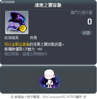 漆黑之翼弥散 Tooltip