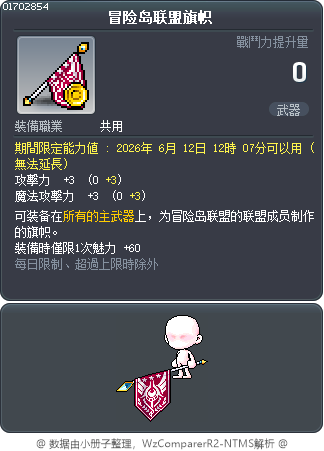 冒险岛联盟旗帜 Tooltip